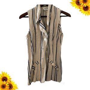 Striped Vintage Vest